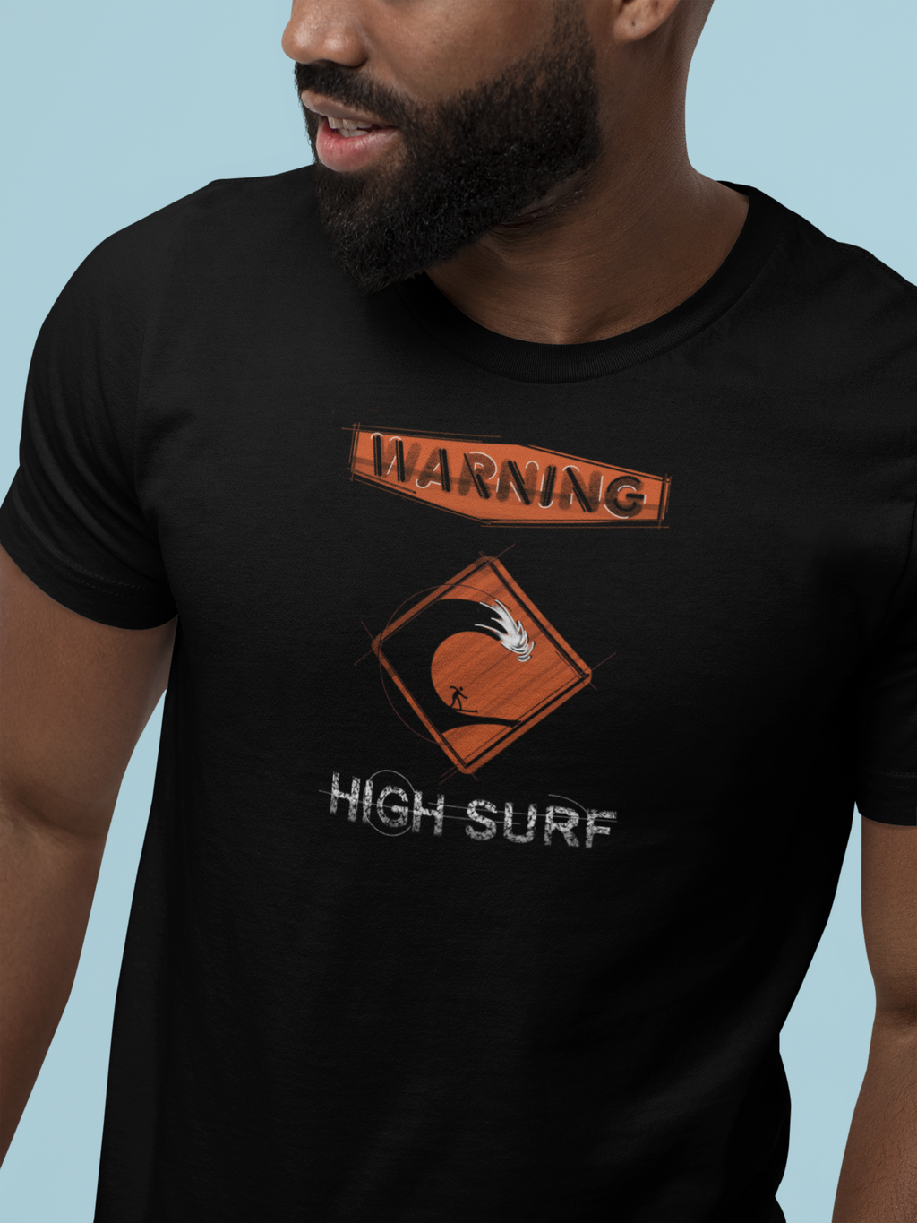 Warning High Surf | T-shirt