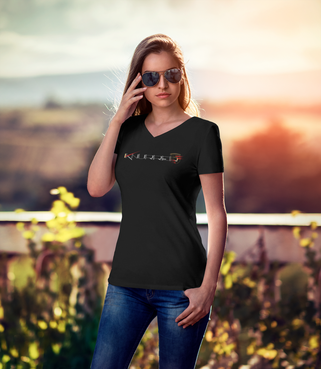 Tati Knurrer T-Shirt (Women's V-Neck)