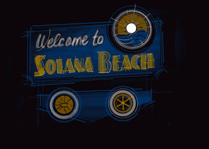 Solana Beach Sign | T-shirt