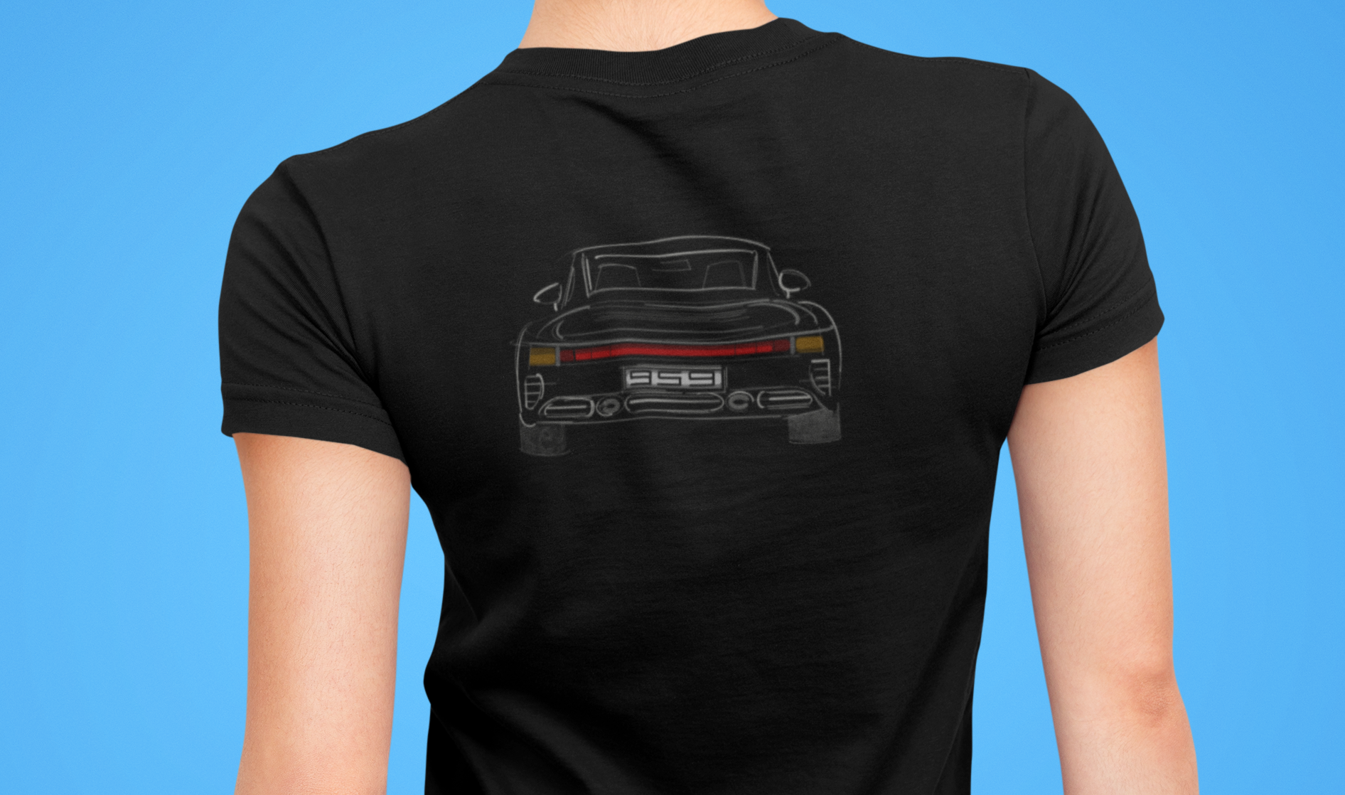 Porsche 959 Back