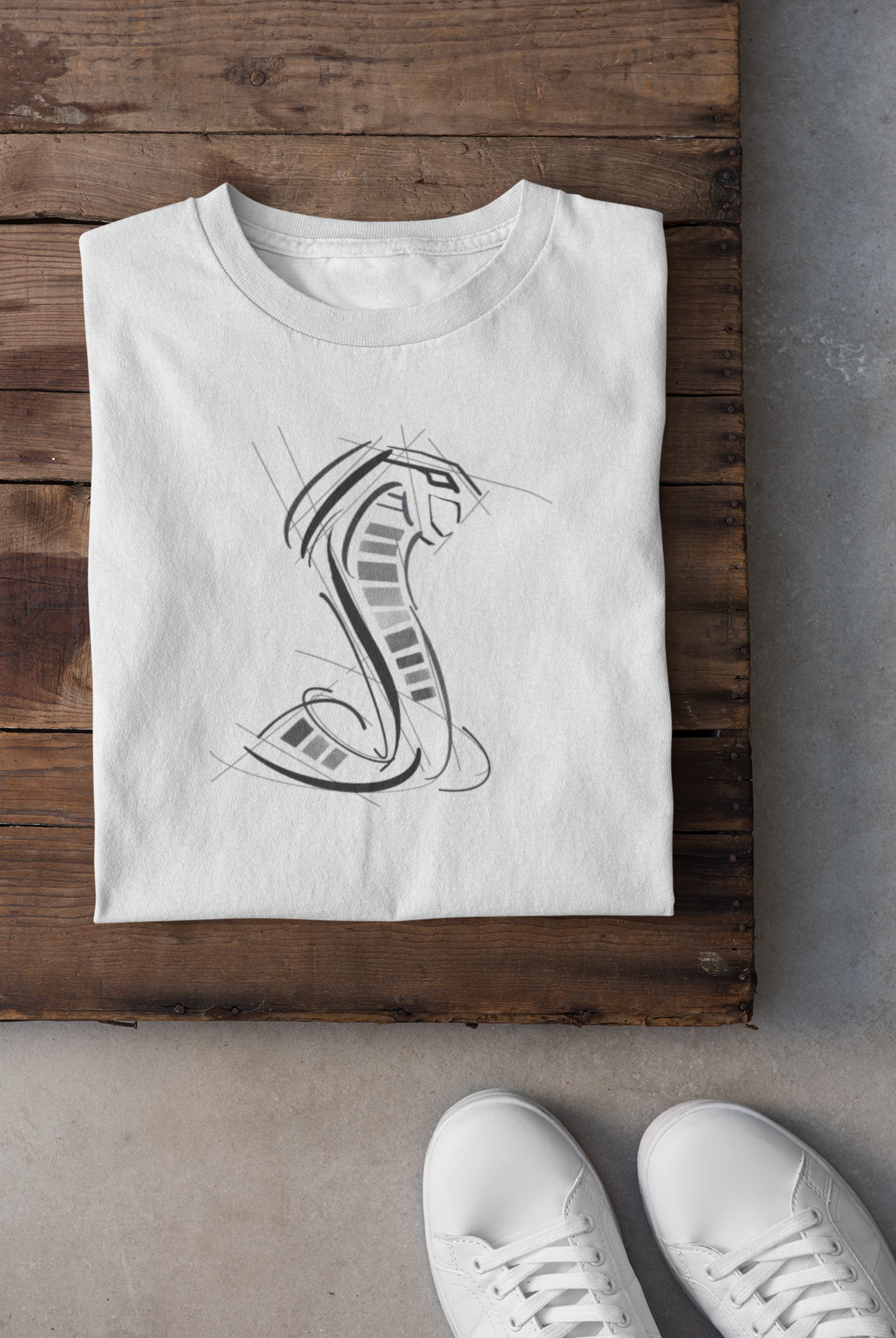 Shelby Snake | T-shirt (White)