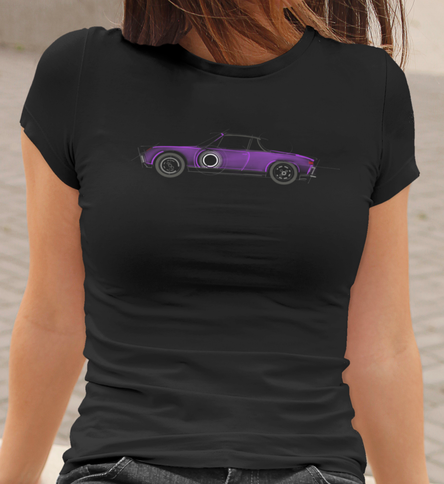 Porsche 914 (Purple) JLE | T-shirt